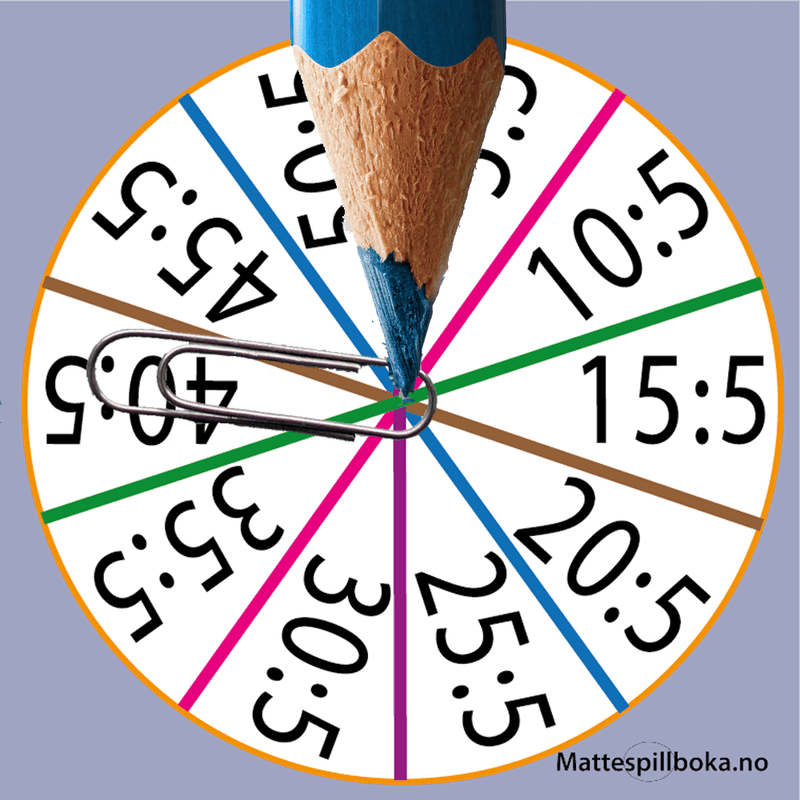Spinner- delt på 5