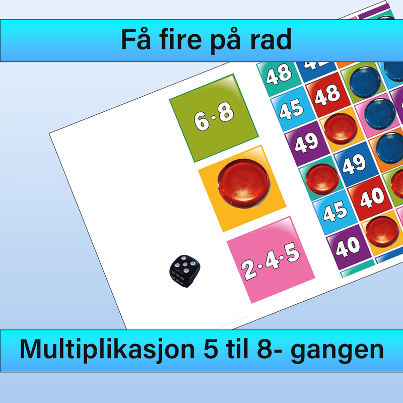 Fire på rad med 5 til 8- gangen!