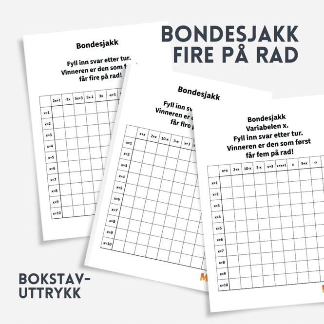 Hovedbilde Bondesjakk | Bokstavuttrykk